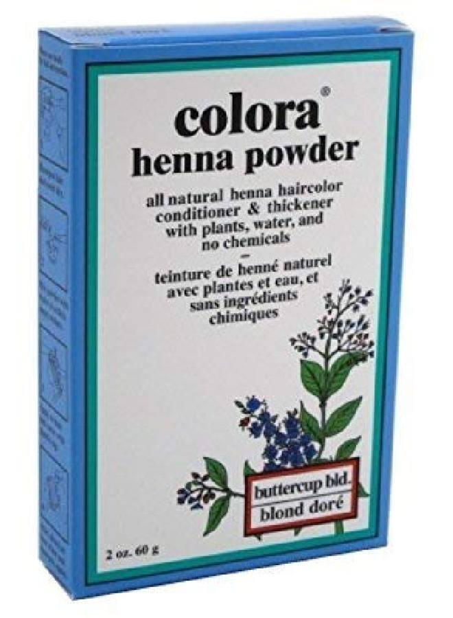 Colora Henna لون شعر بودرة بلون زبدة الزبدة 2 أونصة (59 مل) (عبوتين) - Image 1