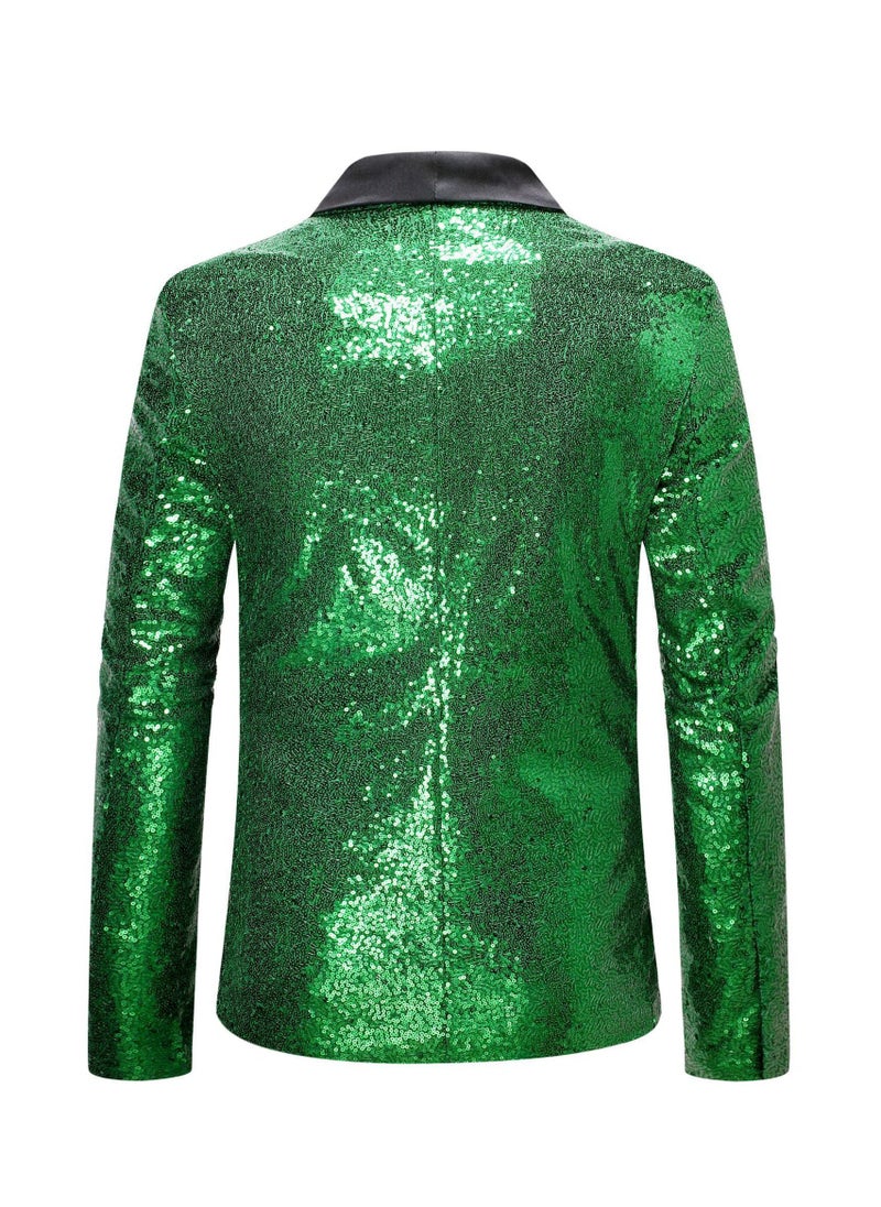 Slim Fit Casual Sequin Colored Suit Jacket - pzsku/Z06B76F42C56335B09B07Z/45/1741232128/c7f81387-70cf-4fc1-8e90-1d60df299e34