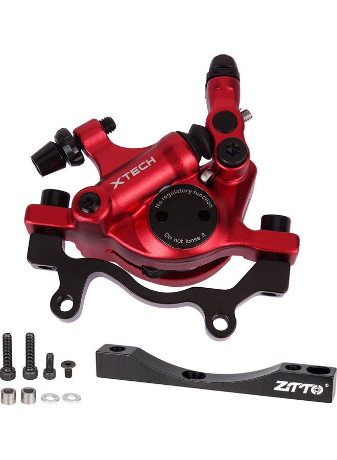 NIBEMINENT MTB Front / Rear Line Pulling Hydraulic Disc Brake Calipers With Adapter For Xiaomi Mijia M365 Electric Scooter 15 x 8 9cm - Image 1