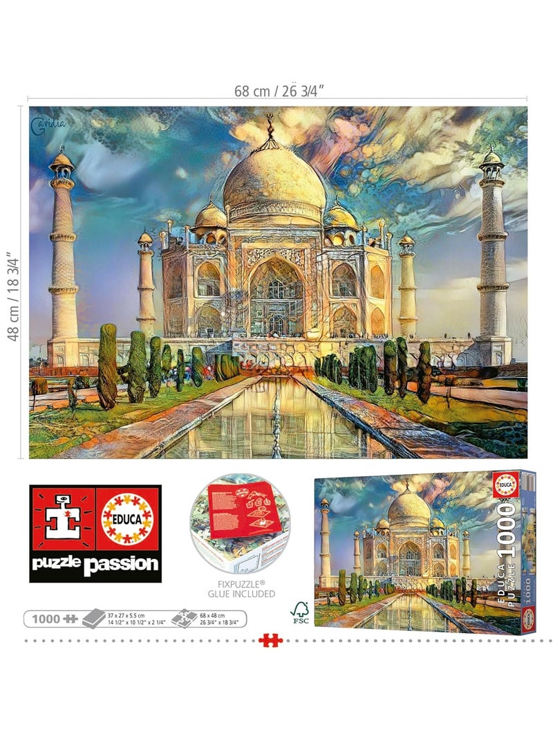 ايديوسا بازل تاج محل - 1000 قطعة - Image 3