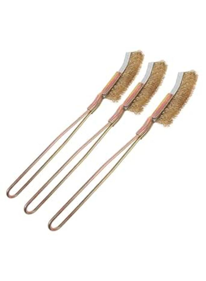 Stainless Steel Wire Brush Set 3pcs Heavy Duty Rust Remover for Metal - Image 1
