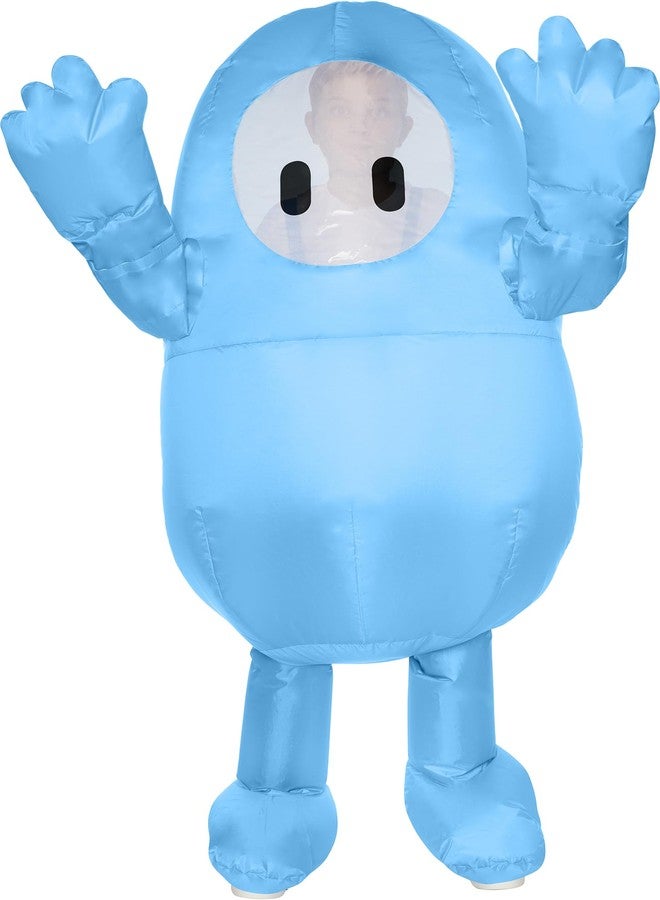 InSpirit Designs Fall Guys Blue Inflatable Kids Costume | Officially Licensed | Halloween Outfit for Boys and Girls | Fall Guys Inflatable - Image 1