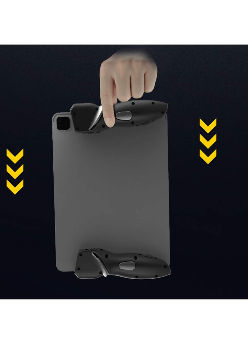 6-Finger Game Controller Joystick Trigger Handle - L1R1 Shooter Fire Aim ons for iPad & Android Tablets - Perfect PUBG Gaming Accessories - Image 4