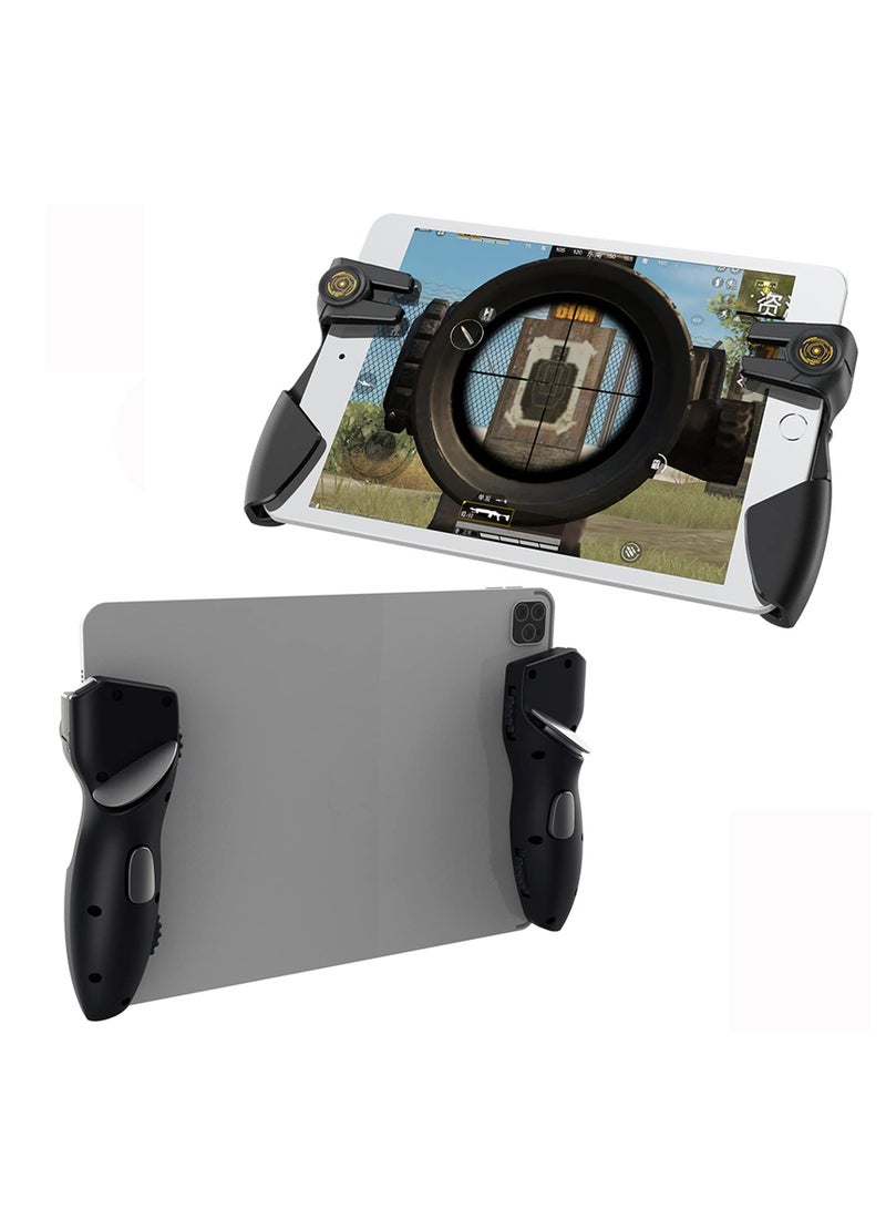 6-Finger Game Controller Joystick Trigger Handle - L1R1 Shooter Fire Aim ons for iPad & Android Tablets - Perfect PUBG Gaming Accessories - Image 2