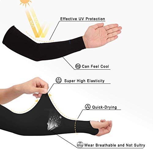SNDIA Arm Sleeves for Men & Women (Thumbhole ARMSLEEVES) - Image 5