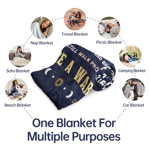 SteadStyle Cancer Care Gifts for Women, Get Well Soon Gifts Blanket for Her Him, Cancer Fighter Inspirational Quote Chemo Patient Gift - Meaningful Caring Message Battle Blanket - Image 4