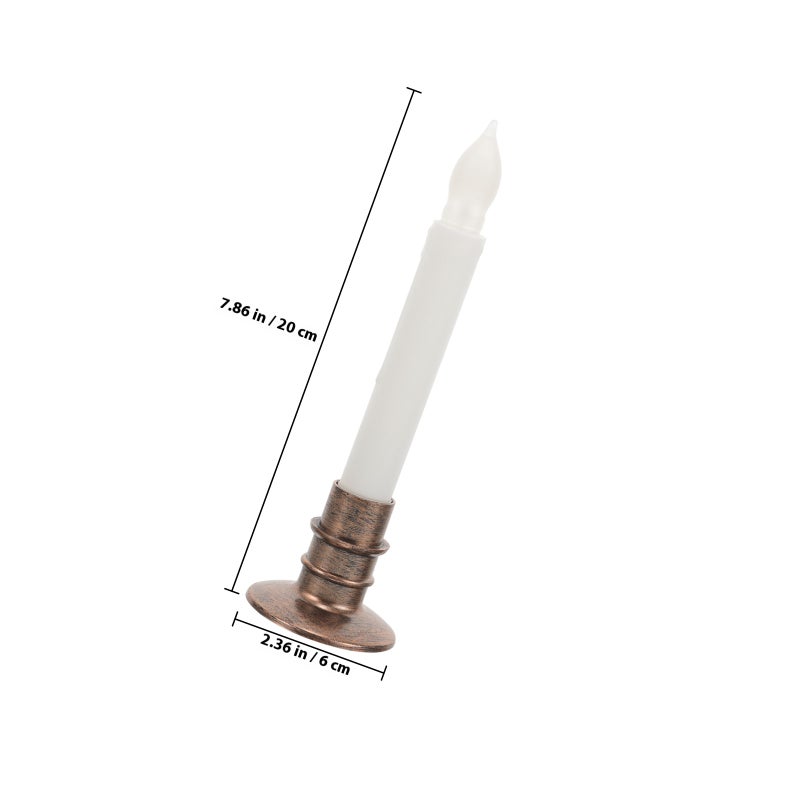 6pcs Decorative Candle Lights Flameless Candle Lights Battery Operated Candles - Image 2