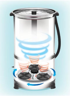 Badraig Turkish Stainless Steel Milk Frother, 10 Liters  - Image 3