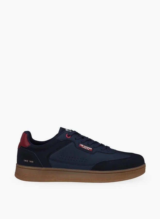 لي كوبر Men Panelled Lace-Up Sneakers