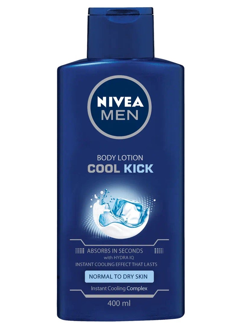 BODY LOTION COOL KICK ABSORBS IN SECONDS NORMAL TO DRY SKIN 400 ml