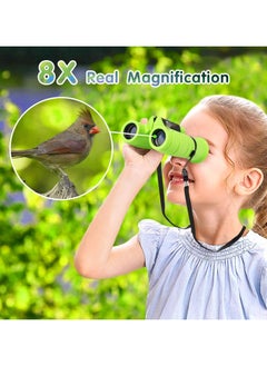 Generic Kids Binoculars High Resolution 8x21 for Bird Watching, Hiking, Camping, Travelling, Learning, Spy Games and Exploration  - Image 2