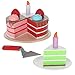 Popular Playthings Magnetic Bake Play Cake Set Educational Pretend Birthday Cake Play Food for Toddlers Gifts for Kids Ages 3 Up 16 Piece - Image 2