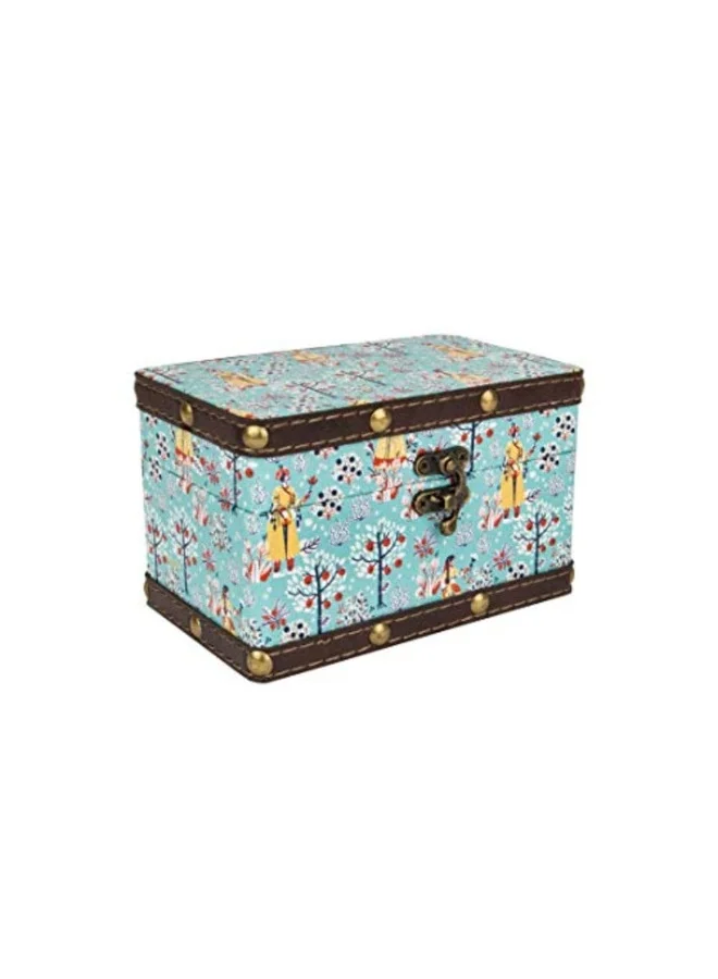 Chumbak Garden Gala Storage Box - Teal