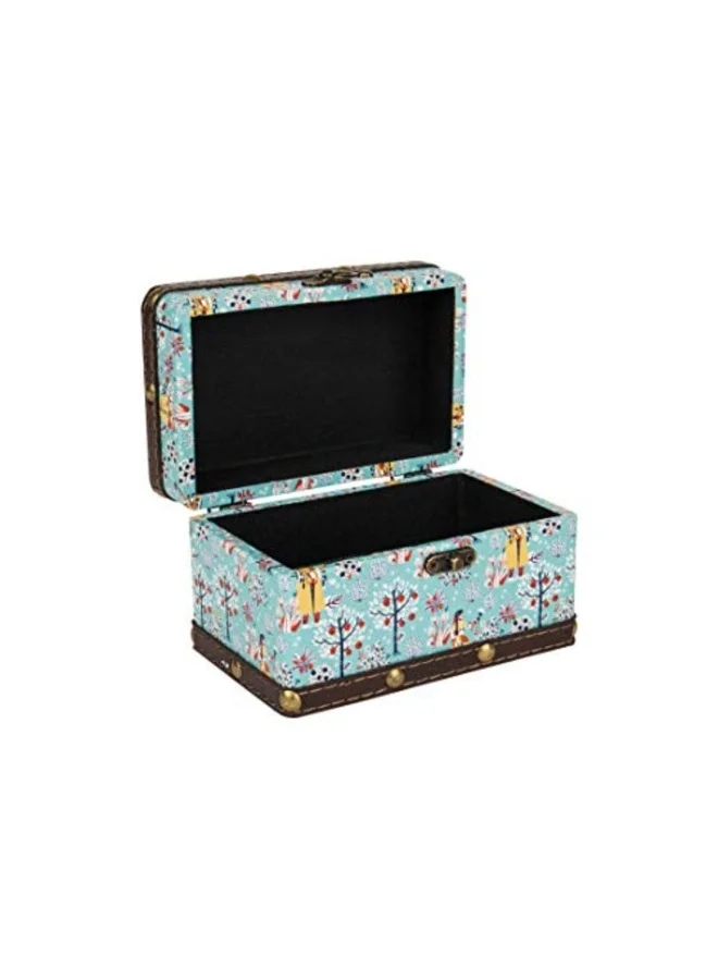 Chumbak Garden Gala Storage Box - Teal