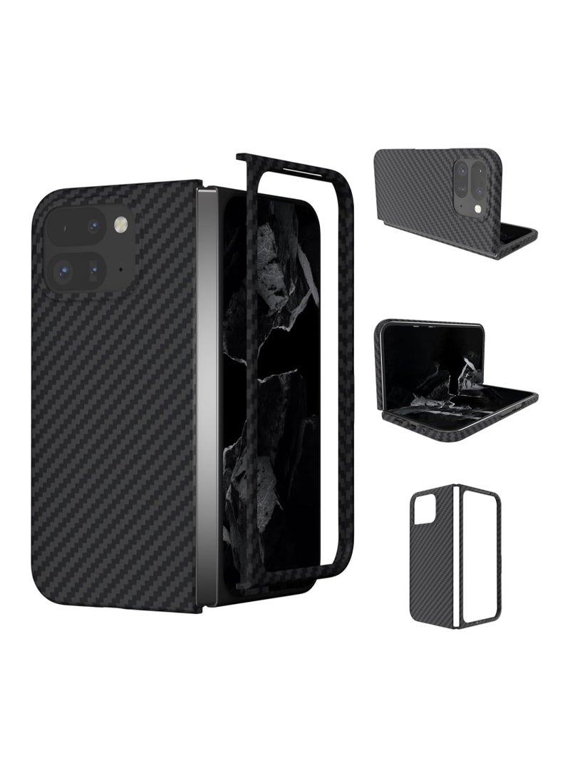 general Carbon Fiber Case Compatible with Google Pixel 9 Pro Fold 2024 | Ultra-thin Hard Plastic PC, Matte Finish and Stylish Protective Case - Image 1