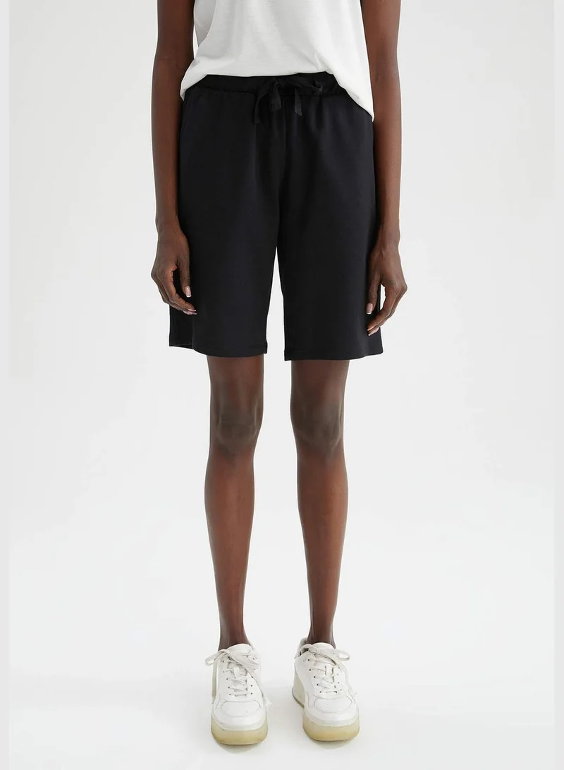 DeFacto Regular Fit Tie Waist Short