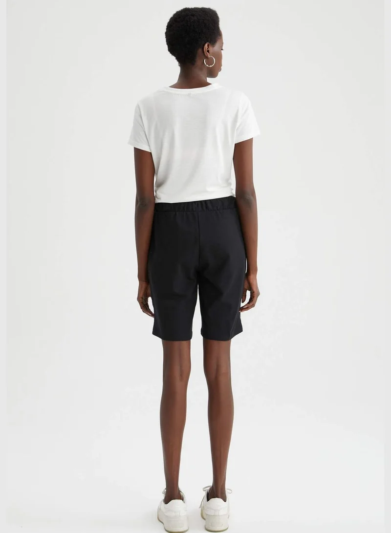 DeFacto Regular Fit Tie Waist Short