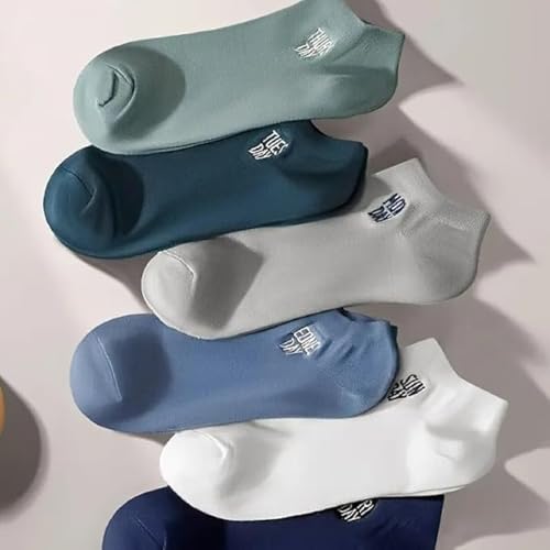 VAIDUE Ankle Length Socks For Men And Women Free Size Pack of 7 | Made With Cotton Breathable, Anti Odour & Moisture Absorbent Cotton Unisex Cute Design (Multi Color) - Image 3