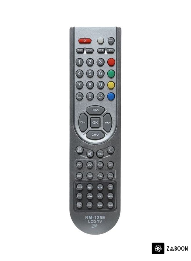 Zaboon Remote Control For Hisense TV kl148 Grey/Silver
