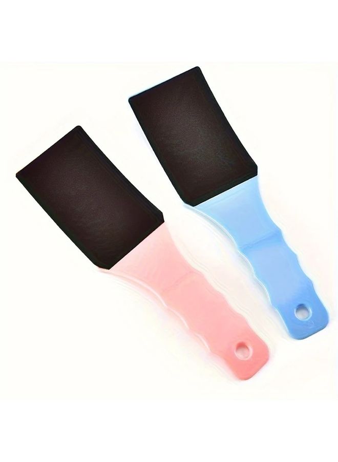 Pink 5Pcs Pedicure Kit Dual Sided Foot File Callus Remover And Scrubber For Smooth Feet - Image 1