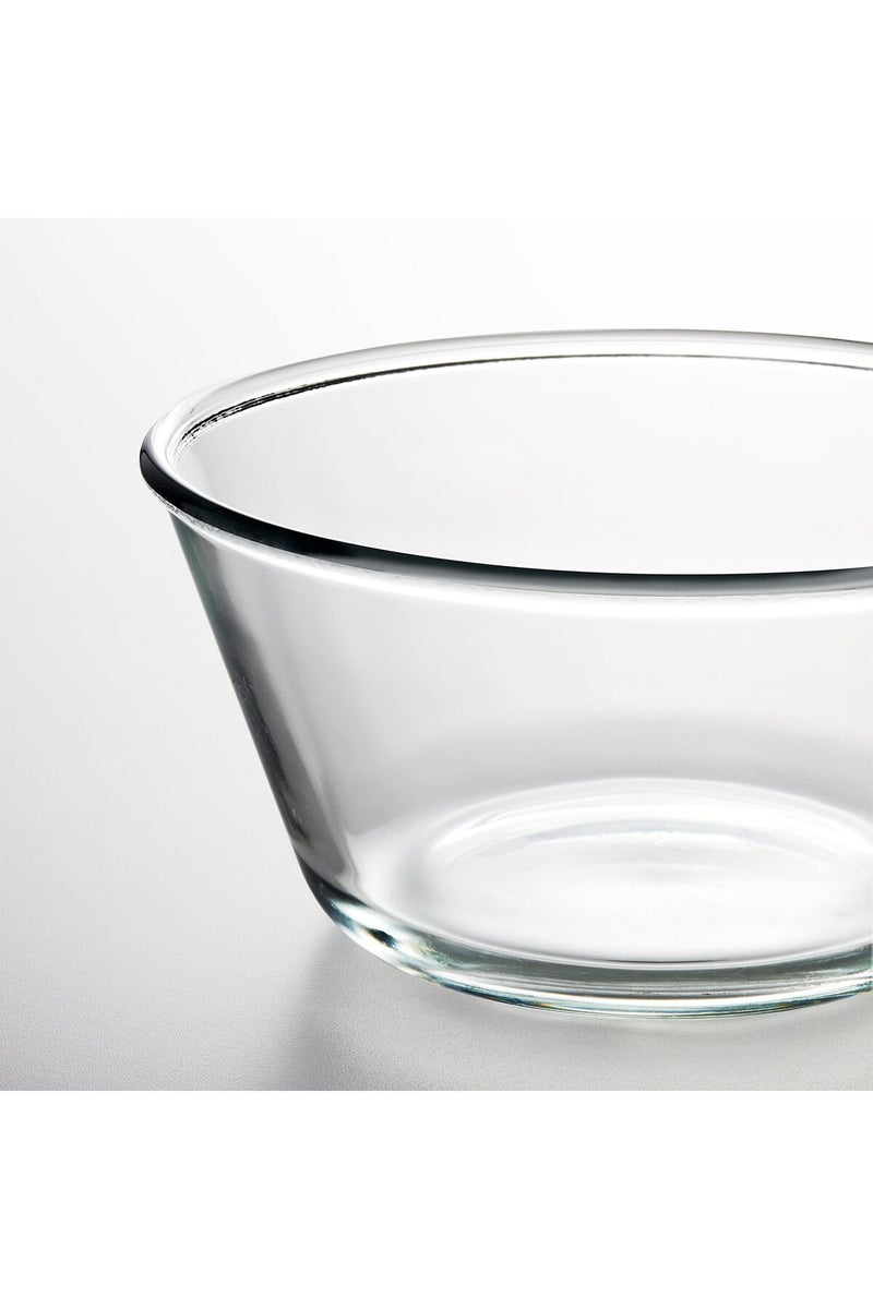 VARDAGEN Serving bowl, clear glass, 20 cm - Image 2