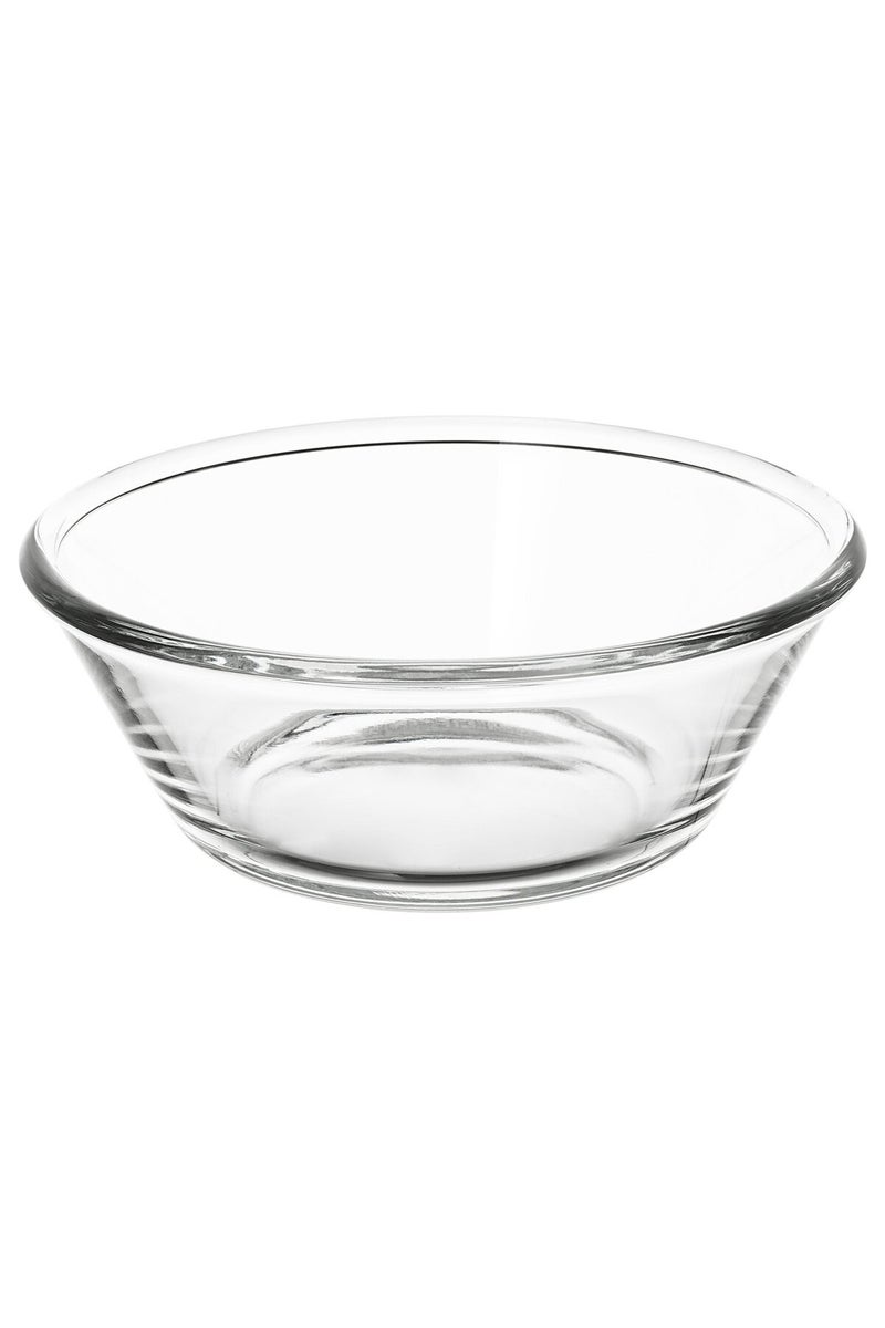 VARDAGEN Serving bowl, clear glass, 20 cm - Image 1