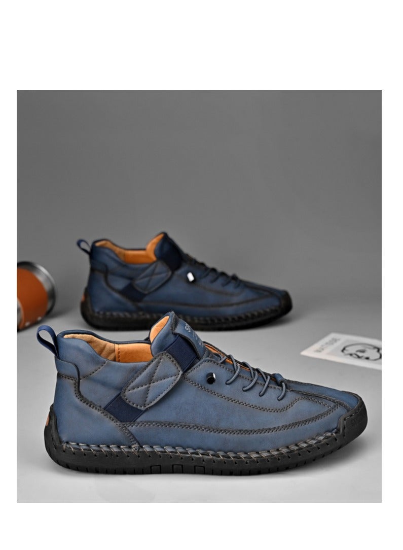 Men's Mid Size Outdoor Casual Shoes, Work Clothes, Sewn Men's Shoes - Image 5