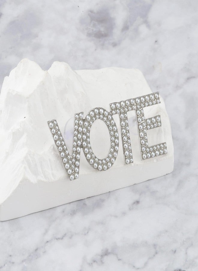 Zuo Bao 1938 Sisterhood Gift Pink And Blue Charm Adjustable Bracelet Sorority Gift for Women (VOTE-White) - Image 4