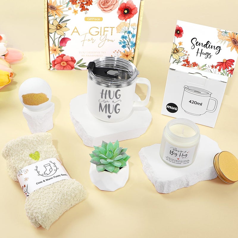 GiftPeak Sympathy Gift Baskets, Sympathy Gifts For Loss of Loved One, Sorry For Your Loss Gift Basket, Women Self Care Package, Inspirational Gifts For Women, Thinking of You Box - Image 2