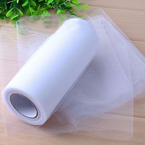 BHOOLU&GOOLU 26.7X15cm Colorful (Purple) Tissue Tulle Roll Spool Craft Wedding Party Decoration - Image 2