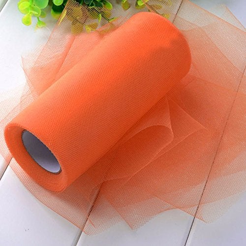 BHOOLU&GOOLU 26.7X15cm Colorful (Purple) Tissue Tulle Roll Spool Craft Wedding Party Decoration - Image 3