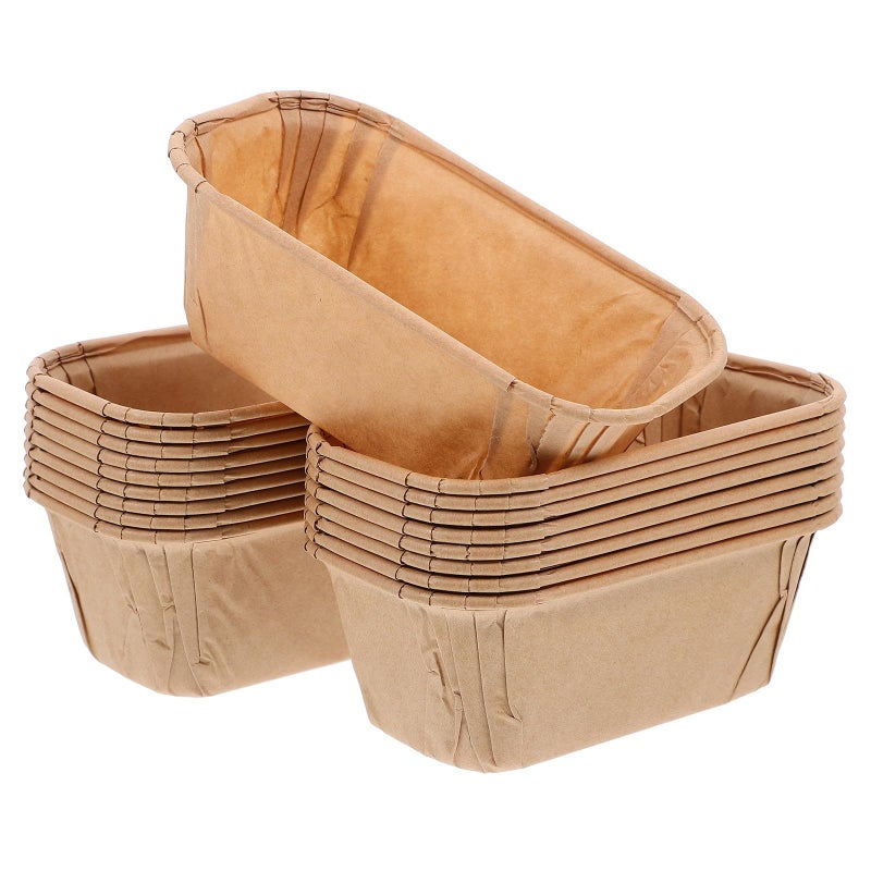 DOITOOL 50 Cupcake Liners Unbleached Paper Baking Cups Muffin Liners Greaseproof Party Use - Image 2