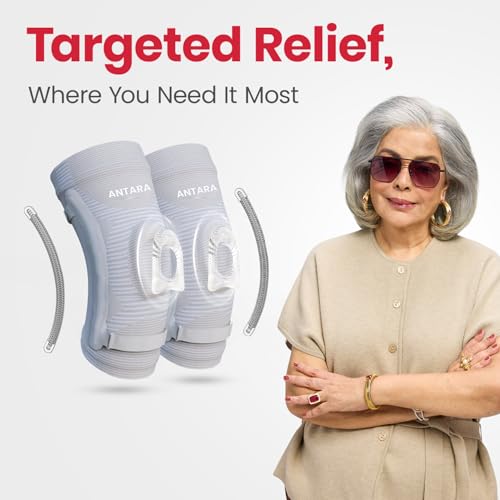 AGEasy Antara AGEasy (Max Group) Hinged Knee Braces for Osteoarthritis | Knee Brace for Men & Women | Knee Caps for Pain Relief | Breathable Knee Brace with Side Hinges | Knee Support for Joint Pain & Injury Recovery (M, Pair) - Image 2