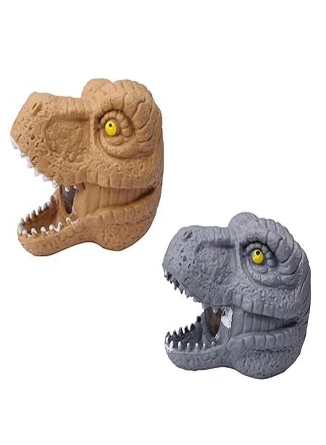 EKAN Squishy Toys for Kids and Adults | Soft and Cute Decompressed/Squeezable Toys for Anger Relief (Set of 2, Dino Stress Toy) - Image 1