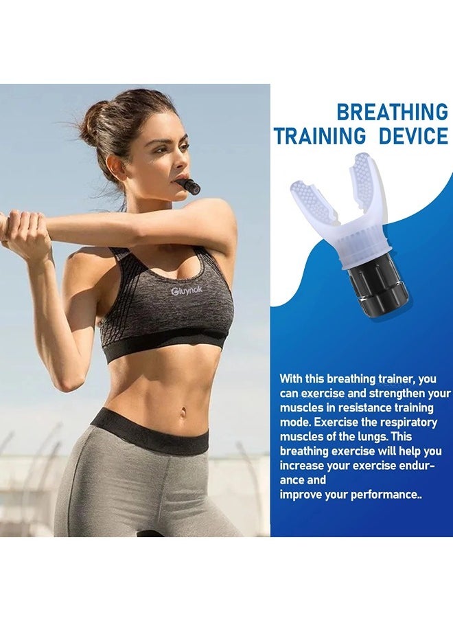 Portable Lung Flexer Trainer, Compact Lung Breathing Exercise Device