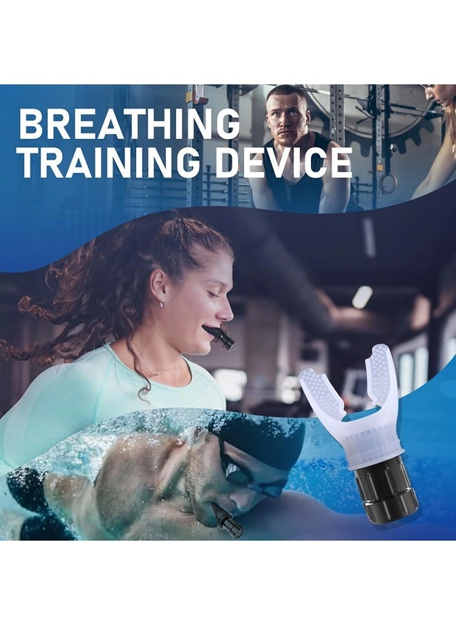 Portable Lung Flexer Trainer, Compact Lung Breathing Exercise Device