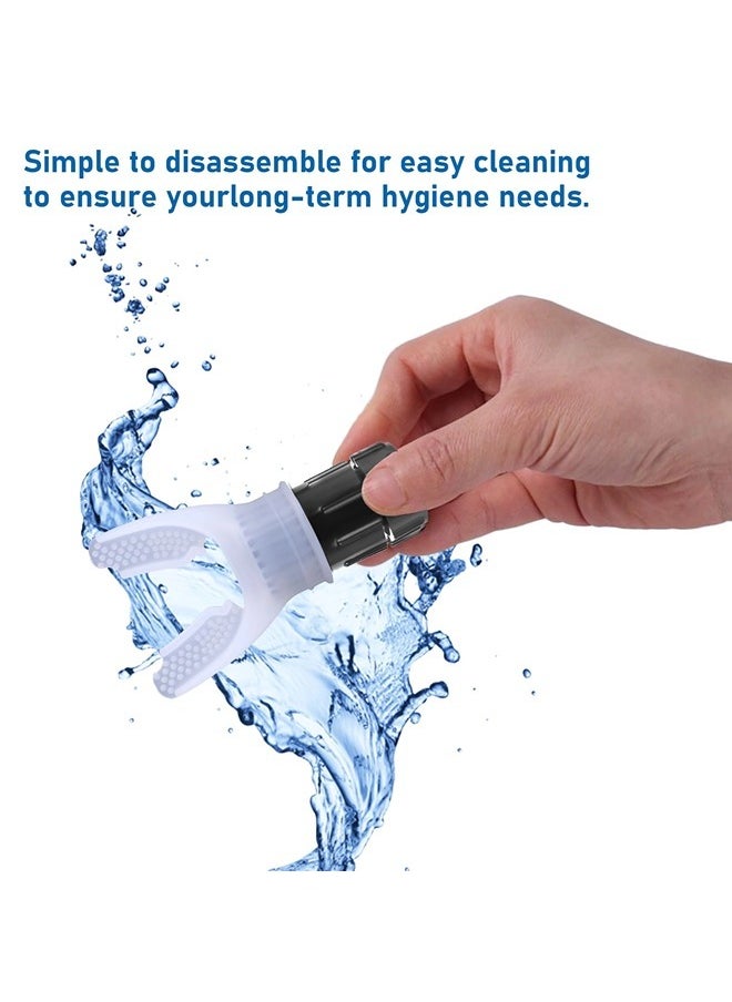 Portable Lung Flexer Trainer, Compact Lung Breathing Exercise Device