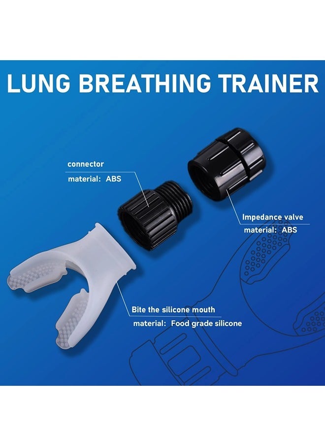 Portable Lung Flexer Trainer, Compact Lung Breathing Exercise Device