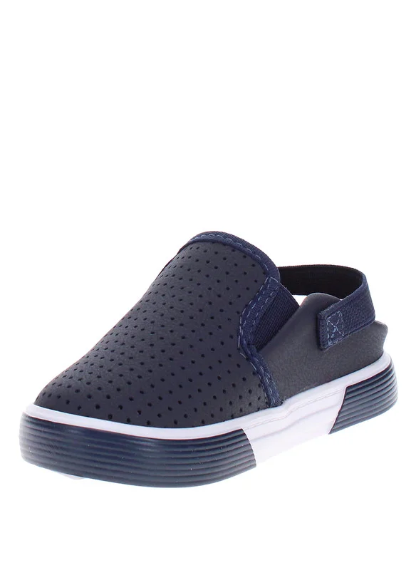 MOLEKINHO Molekinho Boys Closed/Flat Shoes Navy/Navy | Made In Brazil