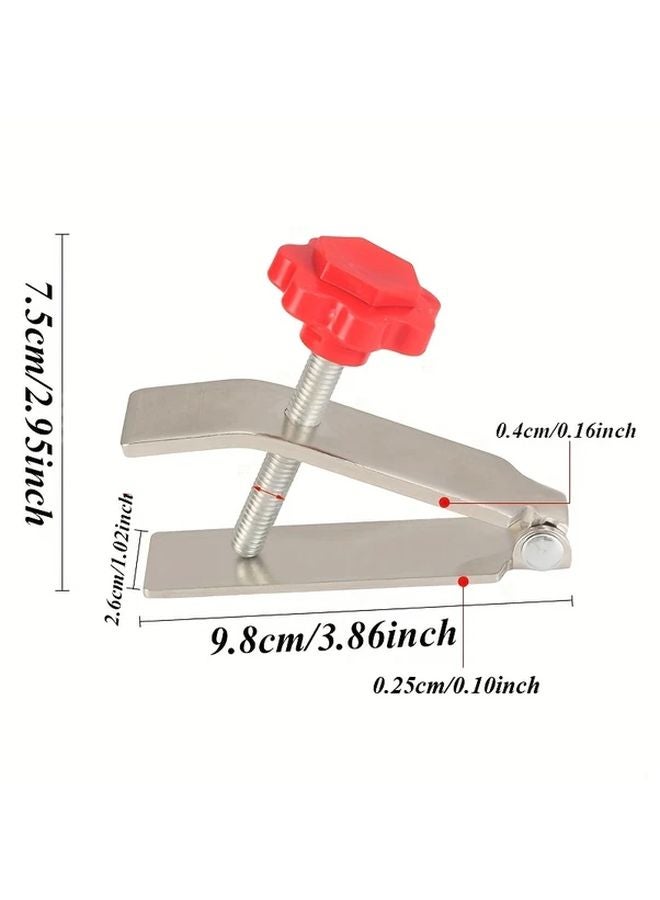 1pc Heavy Duty Manual Tile Leveling Tool Adjustable Lever Mechanism Sturdy Metal - Image 1