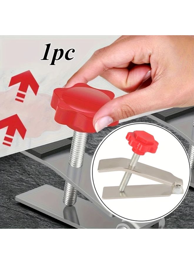 1pc Heavy Duty Manual Tile Leveling Tool Adjustable Lever Mechanism Sturdy Metal - Image 2