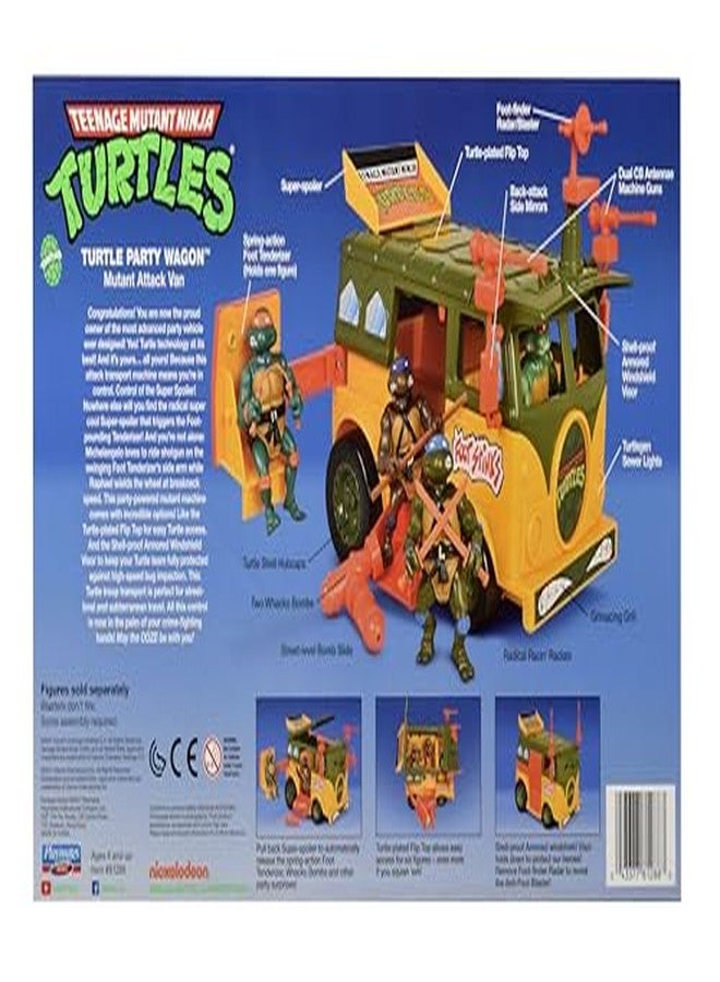 Playmates Teenage Mutant Ninja Turtles Original Party Wagon - Image 5