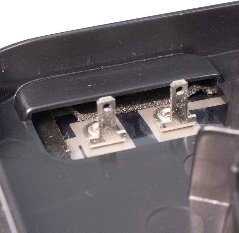 TRQ Driver Side Power Heated Mirror Glass with Backing Plate Compatible with 2018-2024 Jeep Wrangler 2020-2024 Jeep Gladiator CH1324185 - Image 4