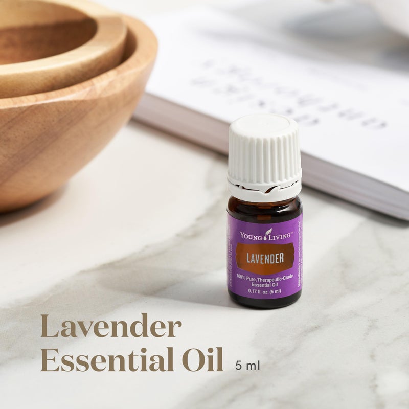 Young Living Lavender 5ml Essential Oil - Tranquil Aroma for Perfumes, Soothing Senses - Ideal for Massage, Relaxation, and Skin Care - Aromatherapy Diffuser - Image 4