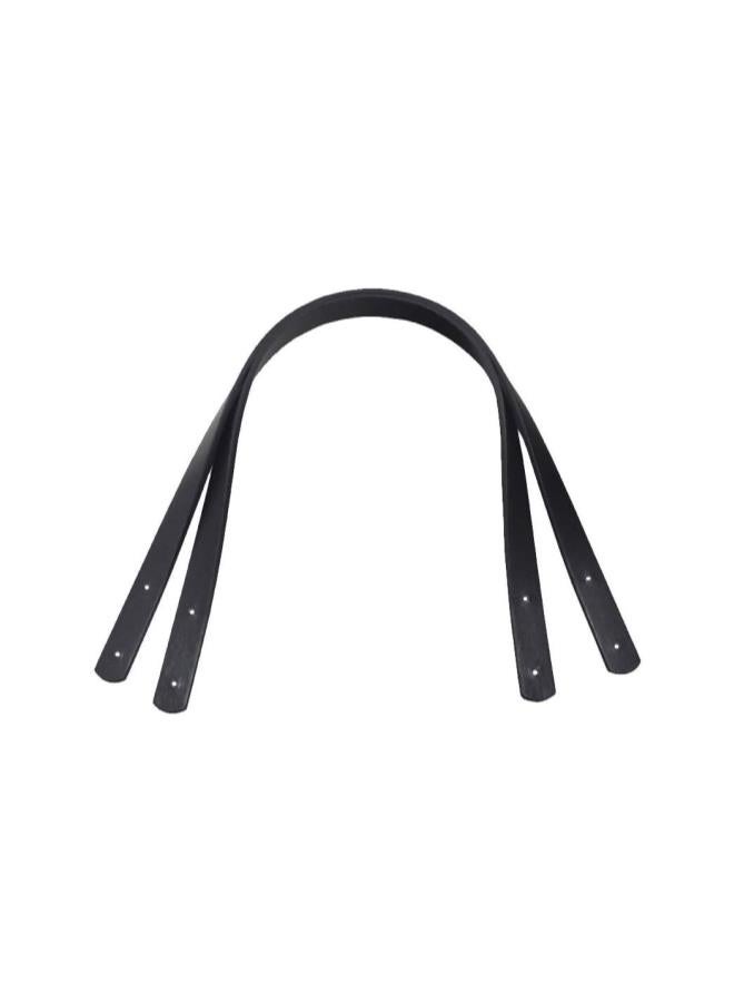 klarako 2pcs PU Leather Purse Handles Totebag Straps Replacement Handbag Handle for DIY Handbag Purse Making Accessories (Coffee)60cm  - Image 1