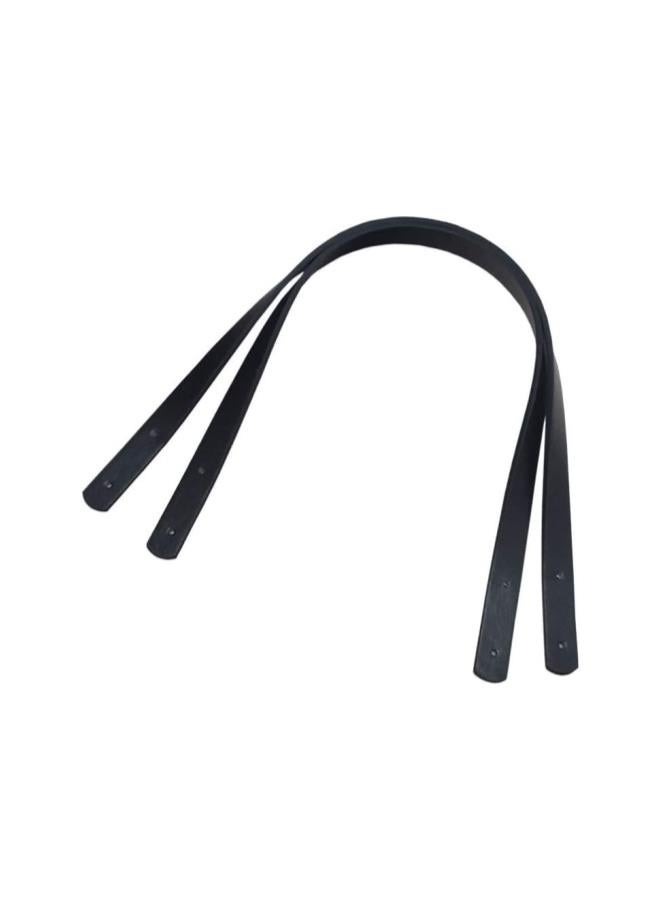 klarako 2pcs PU Leather Purse Handles Totebag Straps Replacement Handbag Handle for DIY Handbag Purse Making Accessories (Coffee)60cm  - Image 3