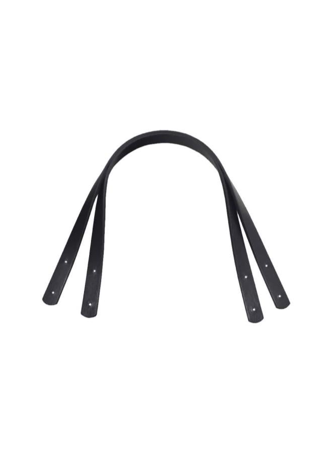 klarako 2pcs PU Leather Purse Handles Totebag Straps Replacement Handbag Handle for DIY Handbag Purse Making Accessories (Coffee)60cm  - Image 2