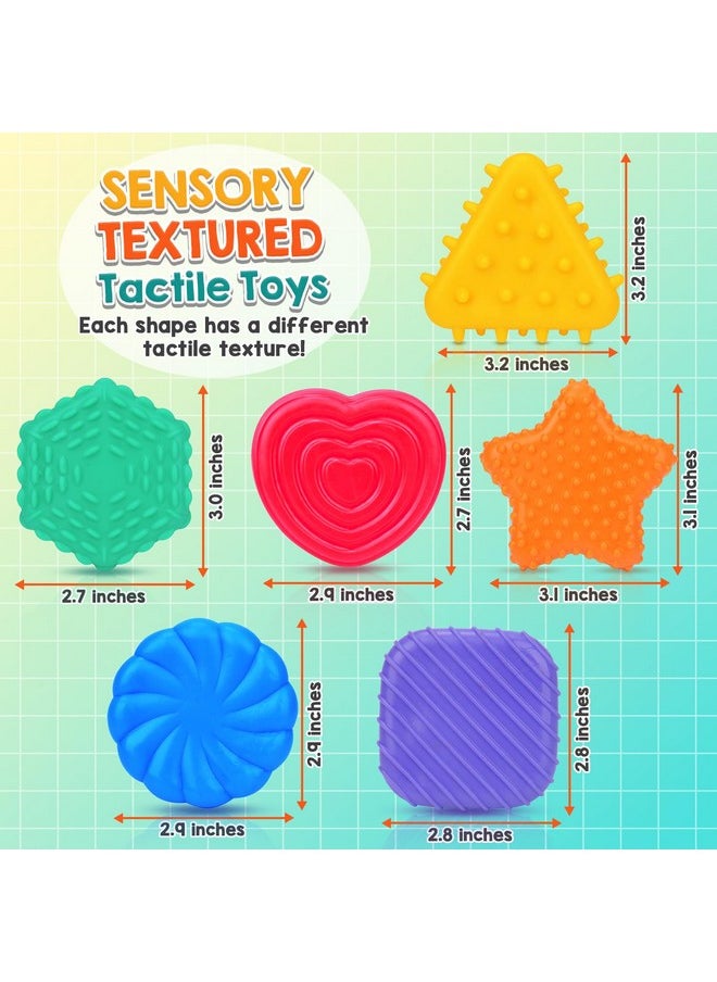 SMALL FISH - Sensory Toys For Kids Toddlers Social Emotional Feelings Toys For Special Needs Texture Shapes Learning Tactile Toy Preschool Classroom Must Haves Calm Down Sensory Toys For Autistic Children - Image 1