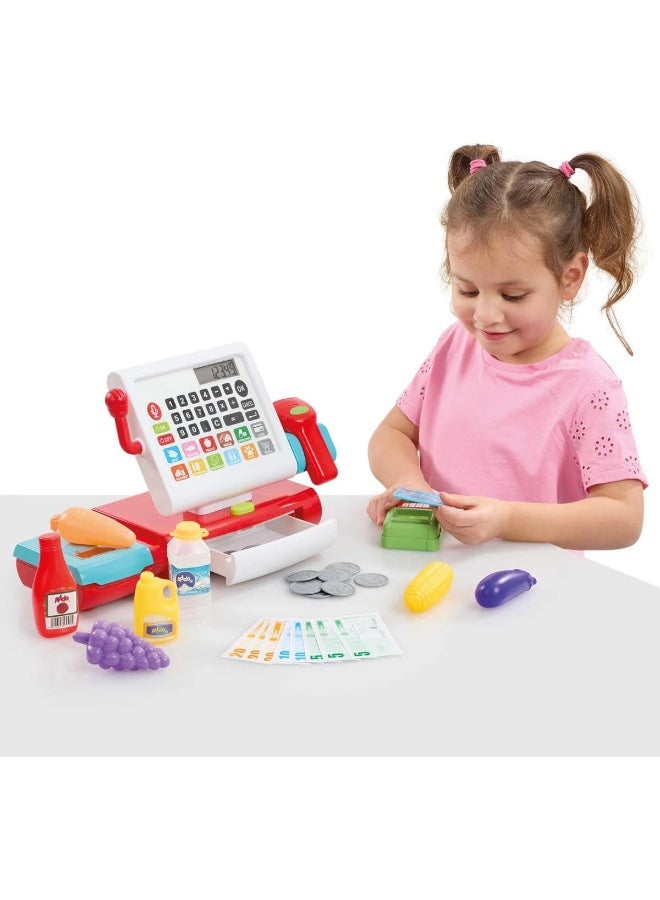 Busy Me Cash Register V3 Battery Operated, Shopping Playset, Grocery Playset, Interactive Playset, Imaginative Play, Role Play , Pretend Play, Gift For Kids And Toddlers