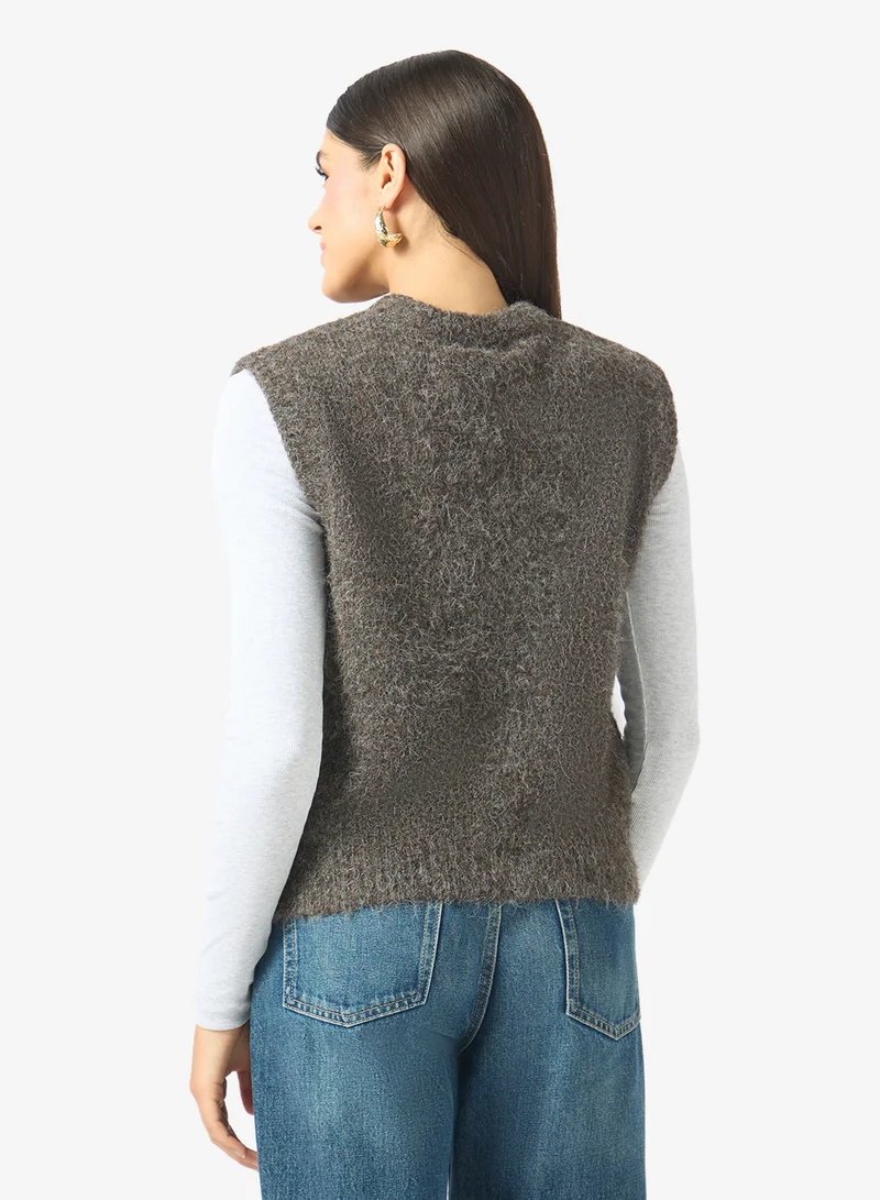 Vero Moda Arianna Sleeveless Crew Neck Pullover Sweater